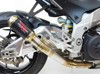 Black Center GP Race Slip On Exhaust - for 17-18 Aprilia RSV4 RR/RF & Tuono