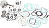 Engine Rebuild Kit w/ Crank, Piston Kit, Bearings, Gaskets & Seals - For 01-02 CR125R