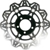 Front VEE Brake Rotors - Black - VEE Style Brake Rotor - Black Center Front Set