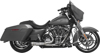 Comp-S 2-1 M8 Brushed Turnout Full Exhaust - For 17-21 Harley Touring