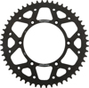 Rear Steel Sprocket 52T - Black - For 80-16 Kawasaki Suzuki