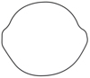 Outer Clutch Gasket Kit - For 87-07 Honda CR125R