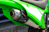 Green Silencer Protector For 340-400mm / 13.4-15.7" Mufflers - Fits Most 4 Stroke Mufflers