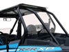 Clear Rear Windshield w/Vent - For 19-22 RZR 1000 XP