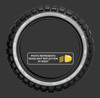 E805 Reflector Tire 140/80-17 69Q BIAS Rear Adventure Trail Series - Tube Type