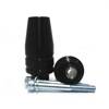 RACE Style Black Frame Sliders - For 10-14 BMW S1000RR