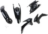 Black Plastic Kit - For 14-16 KTM EXC & XC