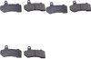 Complete Pad Set - Organic Brake Pads - Replaces H-D # 41854-08, 42897-08, 42897-06 & 42850-06