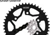 V3 Chain & Sprocket Kit Black RX Chain 520 15/42 Black Steel - For 06-18 Honda CBR1000RR