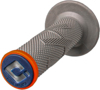 Emig2 Pro MX V2 Lock On MX Grips System - Diamond Knurled, Grey & Orange