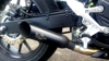 Black Shorty Slip On Exhaust - For Honda CBR500R