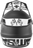 Answer AR1 Sweep Helmet Black/White Youth Medium - Youth medium helmet in black/white