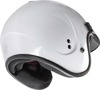 GM-32 Open-Face Helmet Pearl White XL For Street Use - Open-face helmet for street use