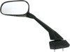 Left Mirror Replacement - Black - For 06-08 FZ1