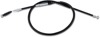 Black Vinyl Clutch Cable - For 1999 Kawasaki KX125