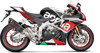 Titanium & Carbon Fiber Slip On Exhaust - For 15-16 Aprilia RSV4 RR & RF