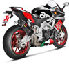 Titanium & Carbon Fiber Slip On Exhaust - For 15-16 Aprilia RSV4 RR & RF