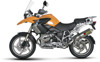 Titanium Slip On Exhaust - For 04-09 BMW R1200GS & Adventure