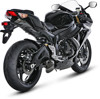 Carbon Fiber Shorty Racing Full Exhaust - For 08-10 Suzuki GSXR600