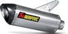 Titanium Slip On Exhaust w/Cat - Ducati Monster 821, 1200/S