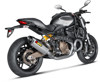 Titanium Slip On Exhaust w/out Cat - Ducati Monster 1200/S & 821