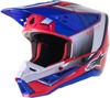 Alpinestars S-M5 Sail Helmet 2X - White/Pink/Blue - For 2X size - White/Pink/Blue