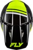 Fly Racing Kinetic Verdict Helmet Black/Hi-Vis/Grey XS - DOT & ECE22.06 helmet, X-Small