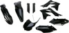 Full Plastic Kit - Black - For 13-16 Kawasaki KX250F