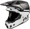 Fly Racing Formula CC Objective Helmet Black/White XS - ECE/DOT approved helmet, size X-Small