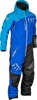 FLY RACING Cobalt Shell Monosuit Blue/Grey XL - Weatherproof monosuit in Blue/Grey, size XL