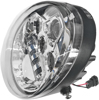 LED Headlight Chrome - For 02-17 HD V-Rod