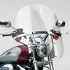 Switchblade 2-Up Quick Release Windshield - Overall Height: 26.50", Width: 23"