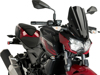 Naked New Gen Sport Windscreen - Black - For 19-21 Kawasaki Z400 ABS