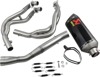 Racing Line Full Exhaust - S.S. / C.F. - For 09-25 Kawasaki ZX6R / ZX636