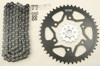 V3 Chain & Sprocket Kit Black SX Chain 520 15/47 Black Steel - For 06-20 Yamaha R6