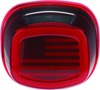 Freedom Taillight Red Lens With License Light