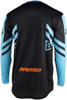 Answer 25 Arkon Nitrus Jersey Blue/Black/Hyper Orange Youth - XS