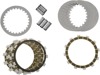 Carbon Fiber Complete Clutch Kit w/ Steels & Springs - For 06-07 Suzuki GSXR600