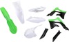 Full Plastic Kit - Green - For 13-15 Kawasaki KX450F