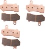 Complete Pad Set - Sintered Double-H Brake Pads - Replaces H-D # 41854-08, 42897-08, 42897-06 & 42850-06