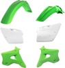 Green Plastic Kit - For 94-98 Kawasaki KX250 KX125