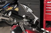 Sickle Style Motorcycle Chrome Mirror Pair