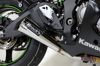 Alien Head 2 Polished 3/4 Slip On Exhaust - Kawasaki ZX10R