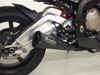 14" Alien Head 2 Black Full Exhaust - For 10-14 BMW S1000RR