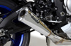 Alien Head 2 Polished 3/4 Exhaust - Yamaha R1