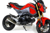 Alien Head 2 Polished Full Exhaust - for 2017 Honda Grom