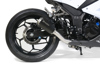 VZ9 Veloce Electro-Black Full Exhaust - for 13-17 Kawasaki Ninja 300