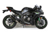 Predator Electro-Black 3/4 Slip On Exhaust - Kawasaki ZX10R