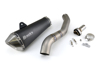 Predator Electro-Black 3/4 Slip On Exhaust - Kawasaki ZX10R