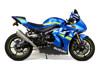 Predator Stainless Steel Titanium Full Exhaust - Suzuki GSXR1000